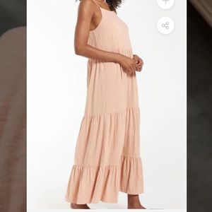 Zsupply Rory Tiered Slub Dress - Small